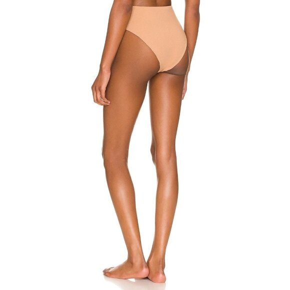HAIGHT. Crepe Highleg Hotpant Bikini Bottoms in Satu Medium New Womens Swim - Picture 3 of 7